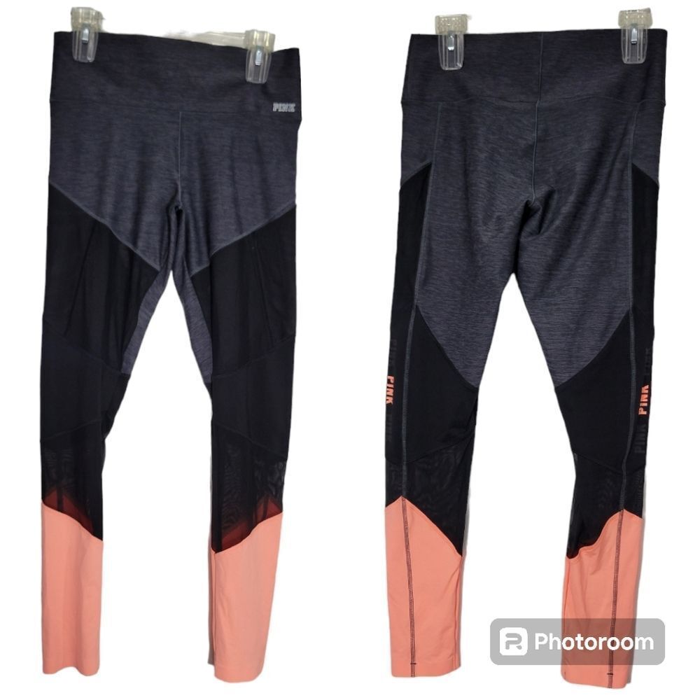 Pink Victoria secret bonded leggings - Picture 2 of 14